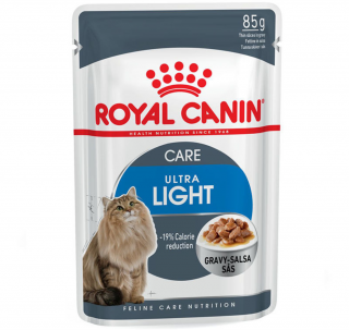 Royal Canin Ultra Light Gravy Pouch 85 gr Kedi Maması kullananlar yorumlar